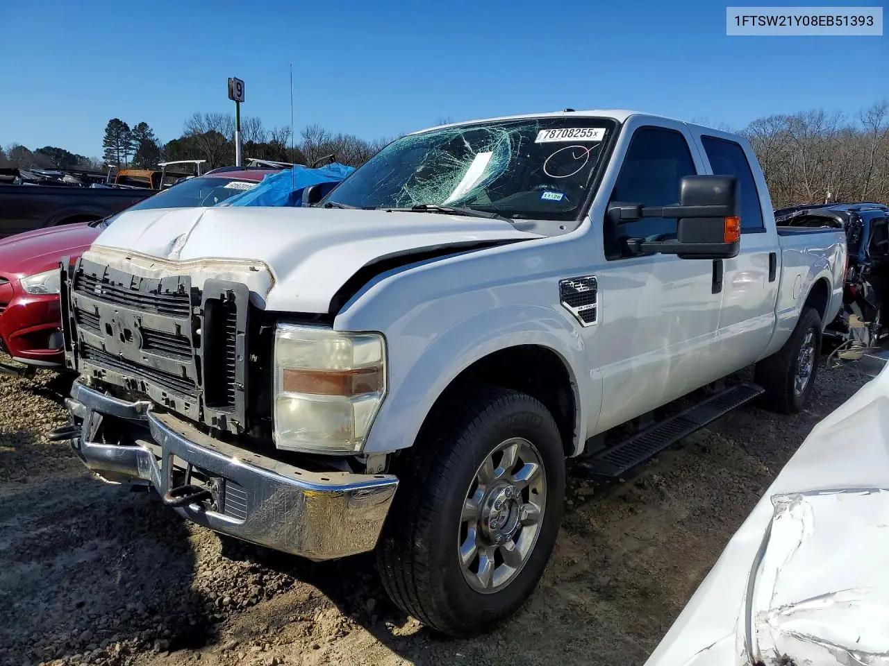 1FTSW21Y08EB51393 2008 Ford F250 Super Duty