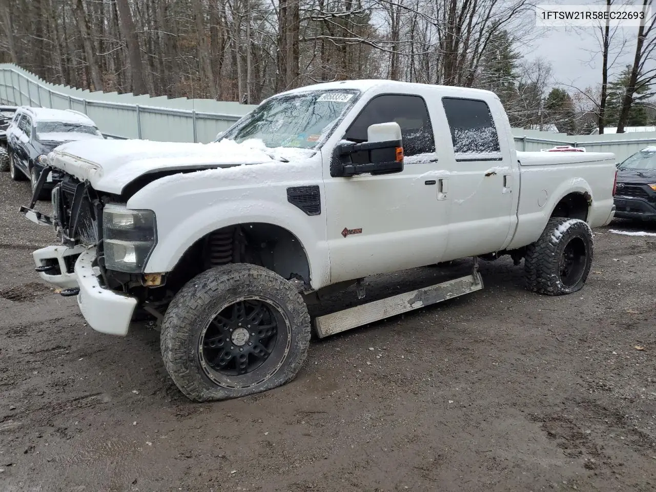 1FTSW21R58EC22693 2008 Ford F250 Super Duty