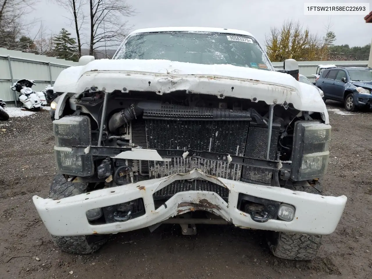 1FTSW21R58EC22693 2008 Ford F250 Super Duty