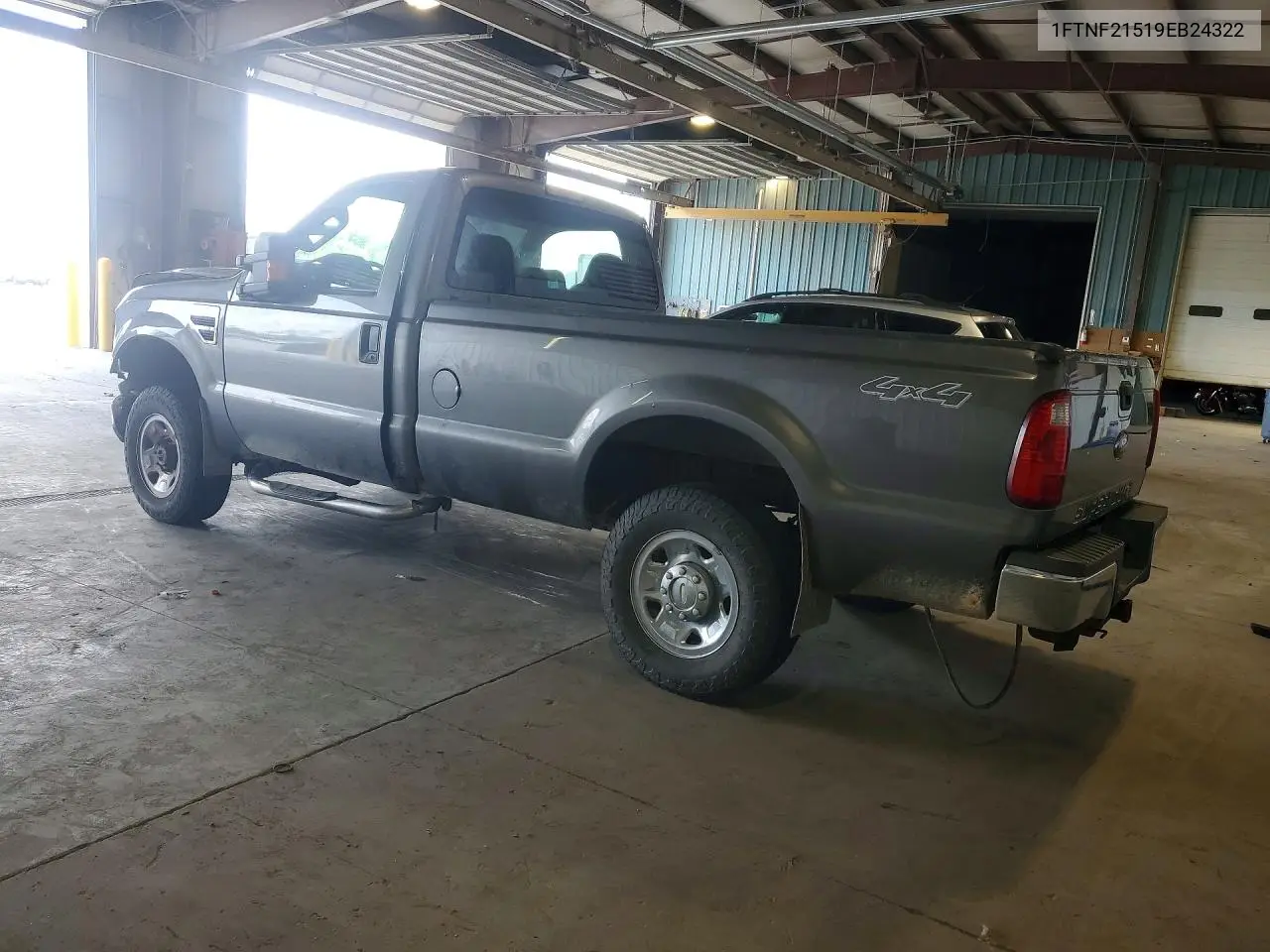 2009 Ford F250 Super Duty VIN: 1FTNF21519EB24322 Lot: 62011736