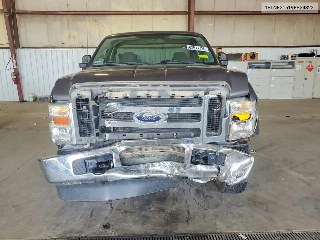 2009 Ford F250 Super Duty VIN: 1FTNF21519EB24322 Lot: 62011736