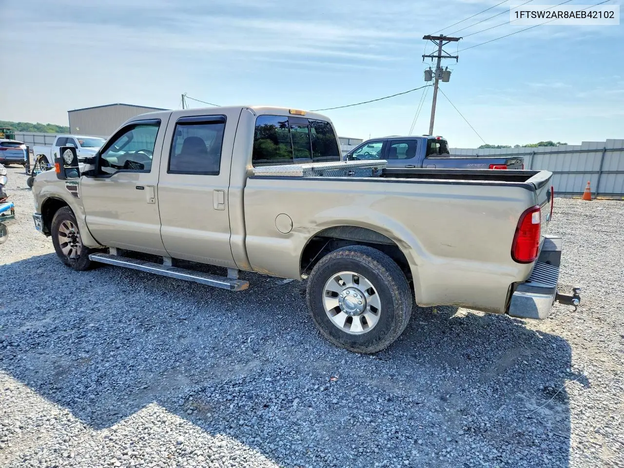 2010 Ford F250 Super Duty VIN: 1FTSW2AR8AEB42102 Lot: 60606016
