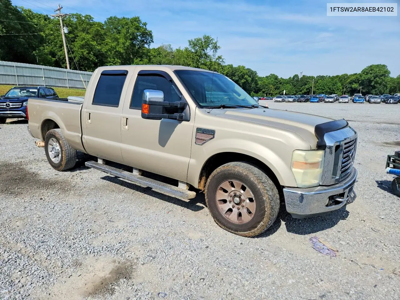 2010 Ford F250 Super Duty VIN: 1FTSW2AR8AEB42102 Lot: 60606016