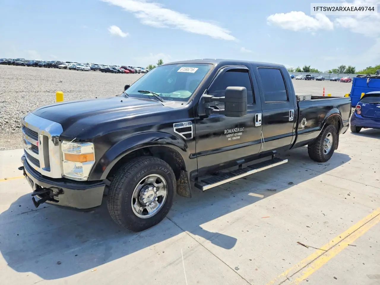2010 Ford F250 Super Duty VIN: 1FTSW2ARXAEA49744 Lot: 61588216
