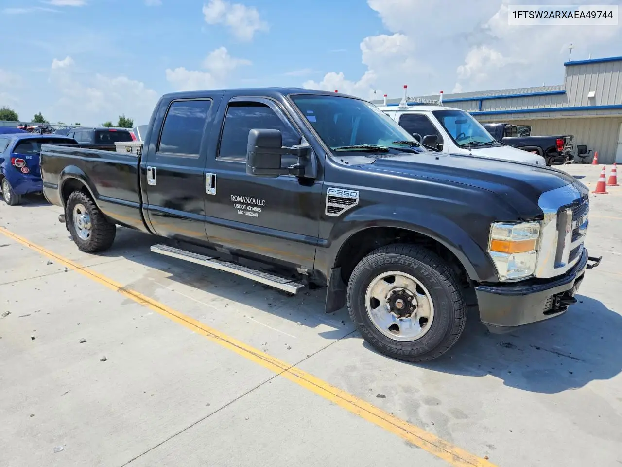 2010 Ford F250 Super Duty VIN: 1FTSW2ARXAEA49744 Lot: 61588216