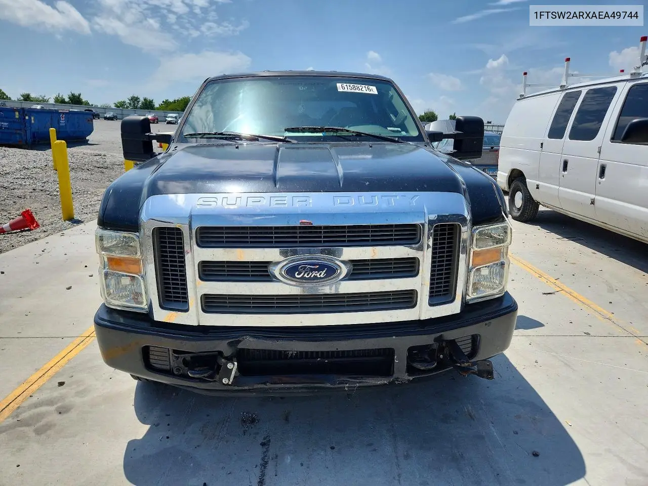 2010 Ford F250 Super Duty VIN: 1FTSW2ARXAEA49744 Lot: 61588216