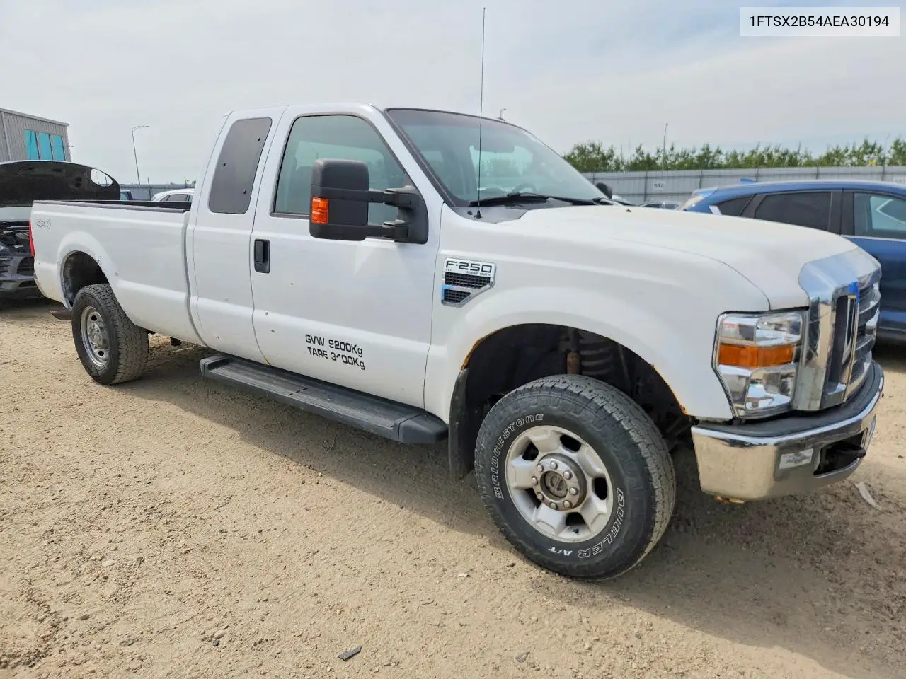 2010 Ford F250 Super Duty VIN: 1FTSX2B54AEA30194 Lot: 61688756