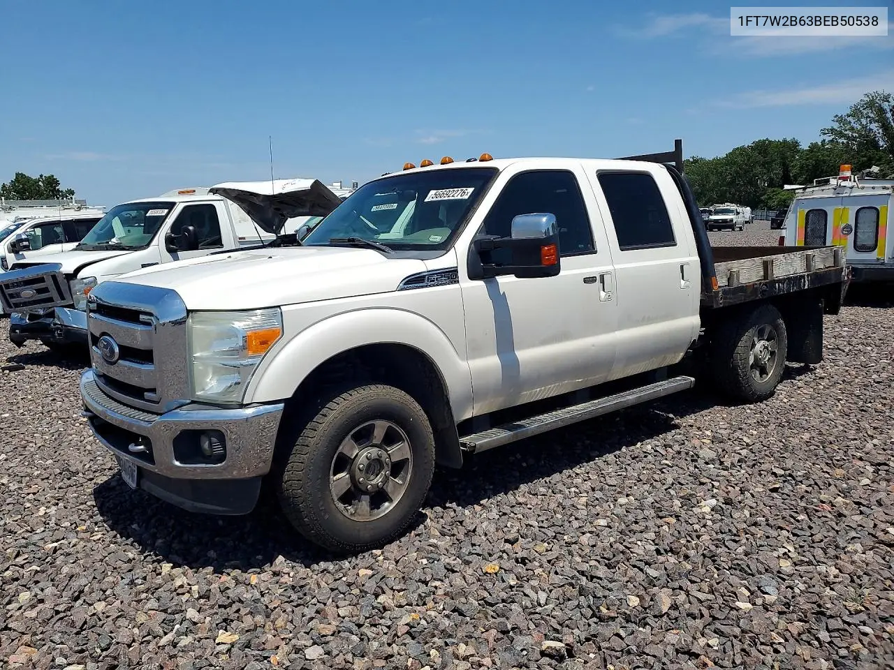 2011 Ford F250 Super Duty VIN: 1FT7W2B63BEB50538 Lot: 56692276