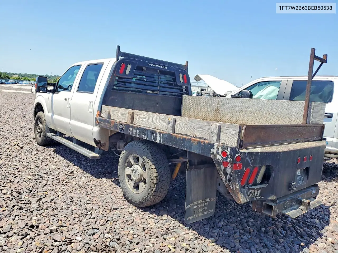 2011 Ford F250 Super Duty VIN: 1FT7W2B63BEB50538 Lot: 56692276