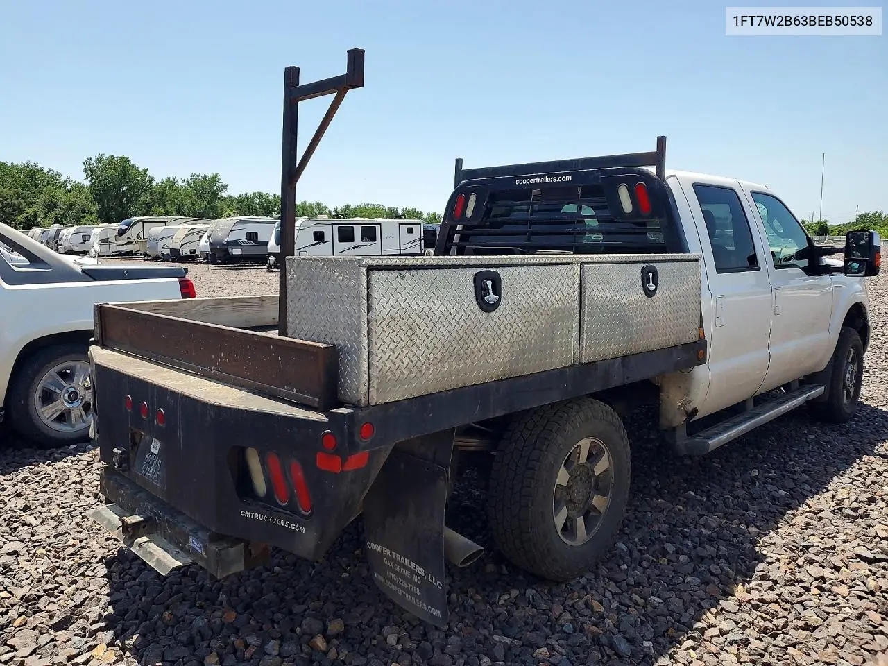 2011 Ford F250 Super Duty VIN: 1FT7W2B63BEB50538 Lot: 56692276