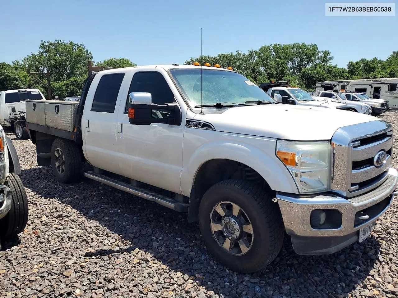 2011 Ford F250 Super Duty VIN: 1FT7W2B63BEB50538 Lot: 56692276
