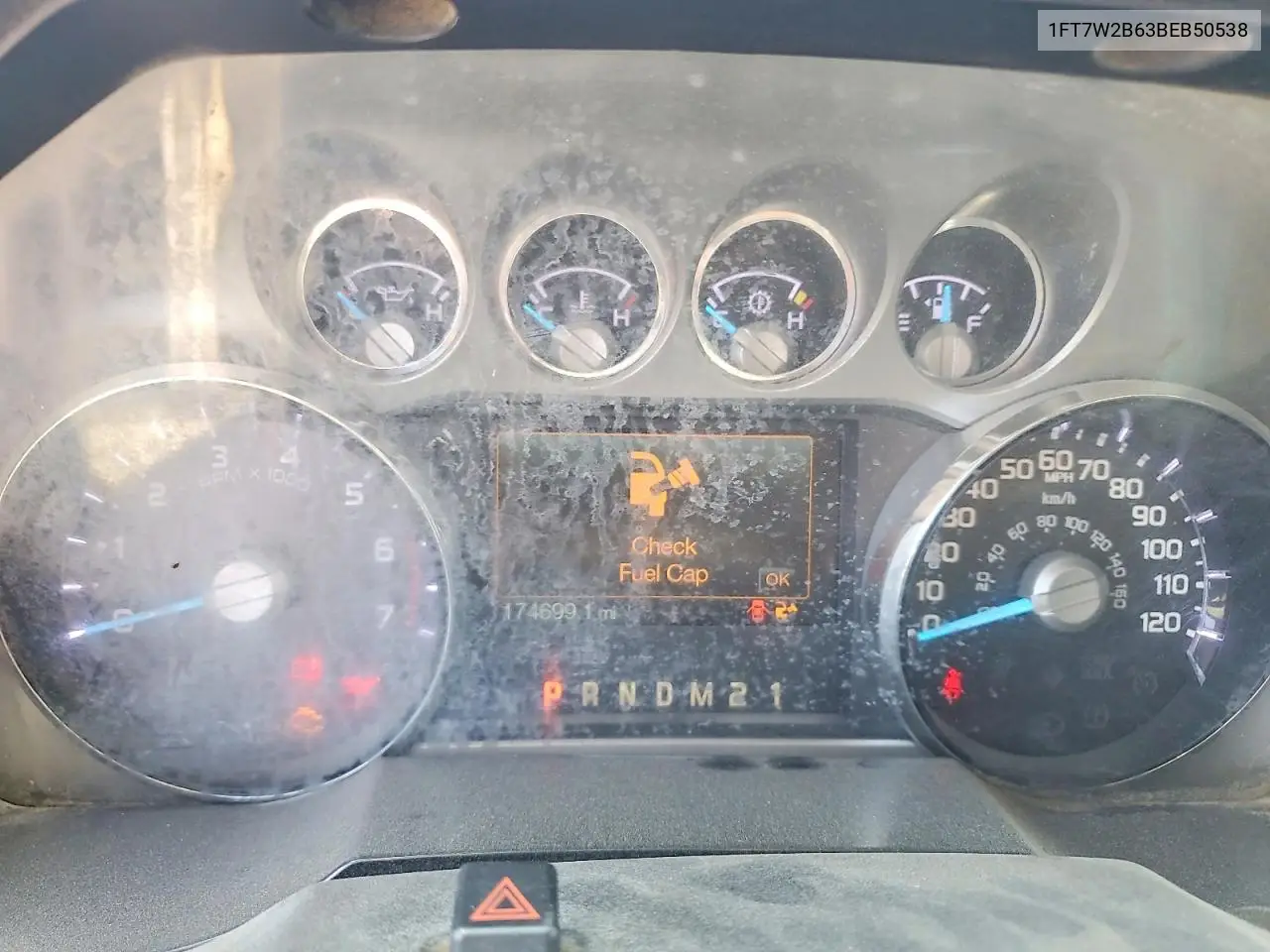 2011 Ford F250 Super Duty VIN: 1FT7W2B63BEB50538 Lot: 56692276