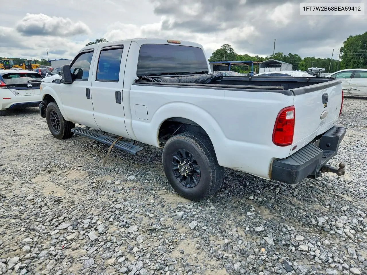 2011 Ford F250 Super Duty VIN: 1FT7W2B68BEA59412 Lot: 57849386