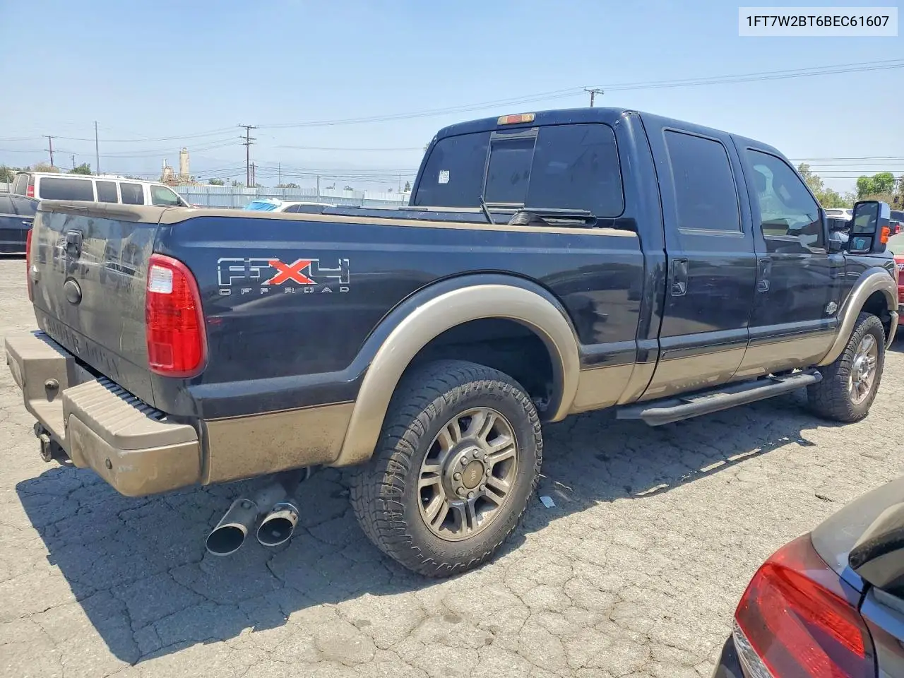2011 Ford F250 Super Duty VIN: 1FT7W2BT6BEC61607 Lot: 58585436