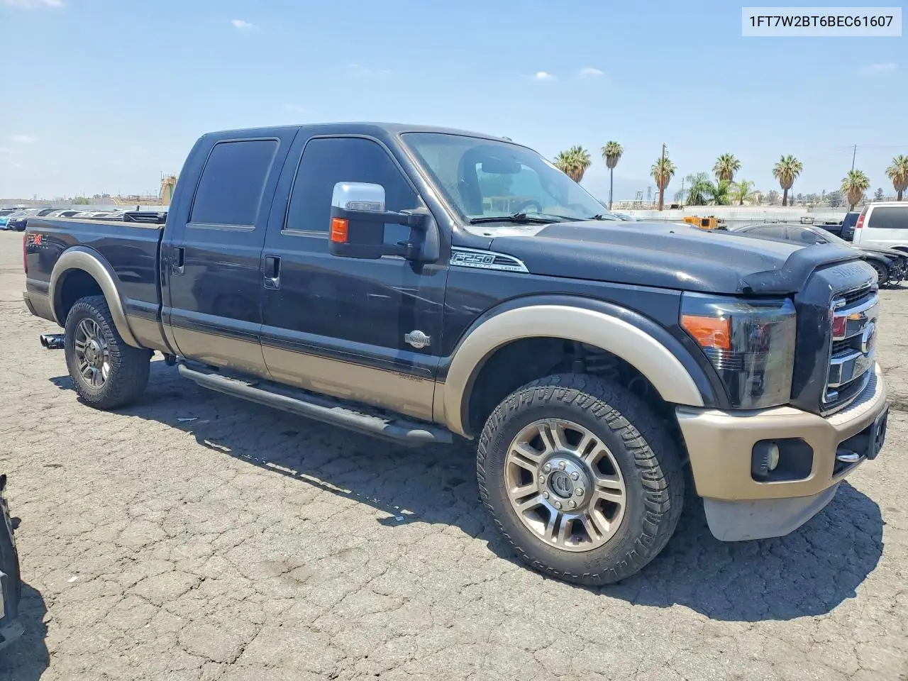2011 Ford F250 Super Duty VIN: 1FT7W2BT6BEC61607 Lot: 58585436