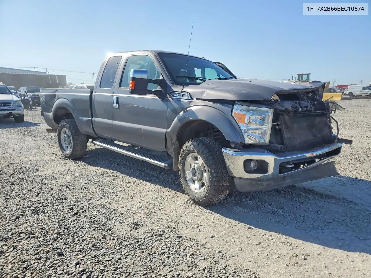 2011 Ford F250 Super Duty VIN: 1FT7X2B66BEC10874 Lot: 61118476