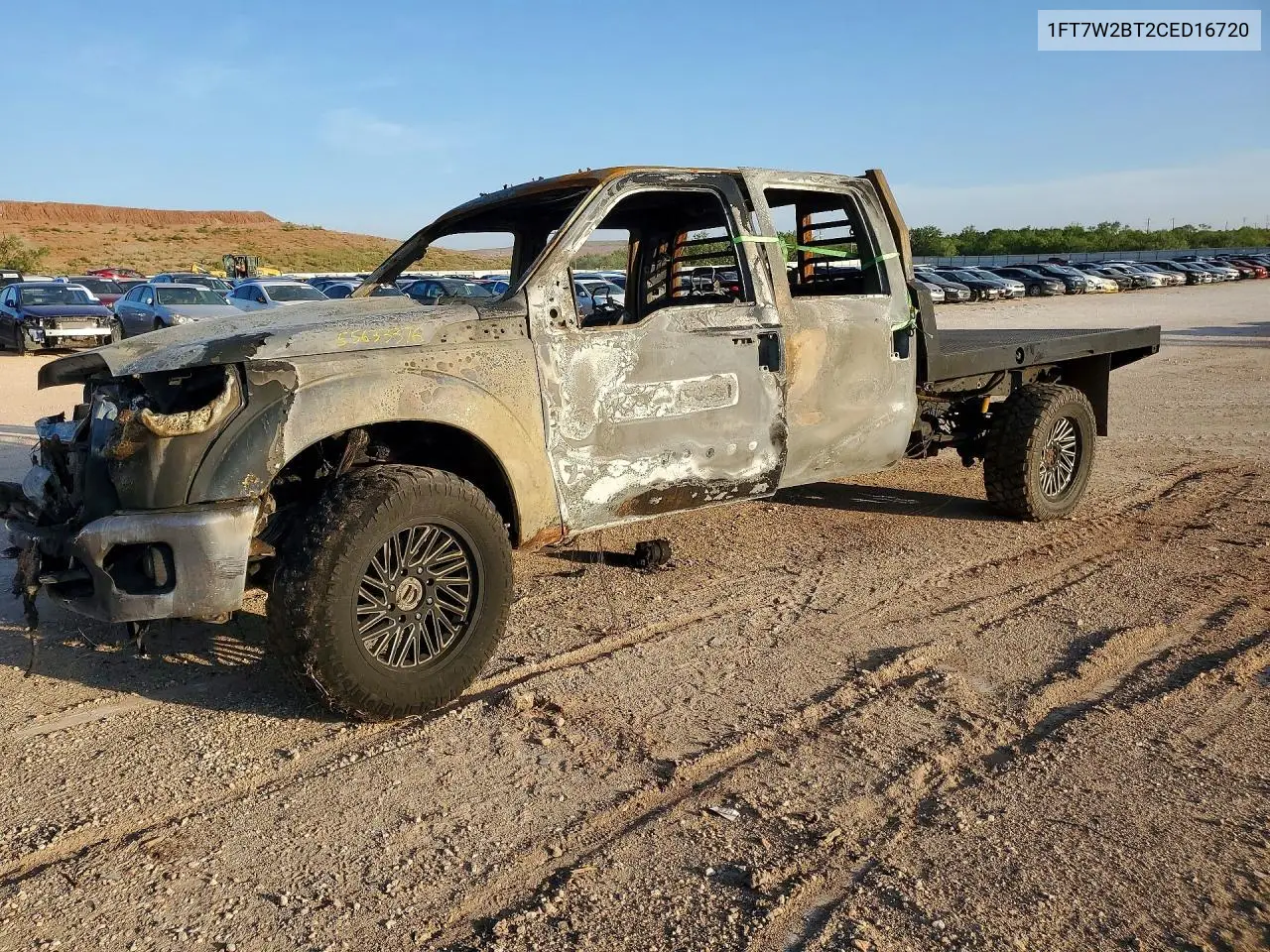 2012 Ford F250 Super Duty VIN: 1FT7W2BT2CED16720 Lot: 55633376