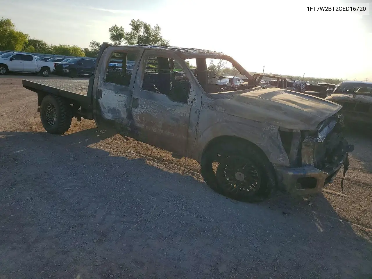 2012 Ford F250 Super Duty VIN: 1FT7W2BT2CED16720 Lot: 55633376