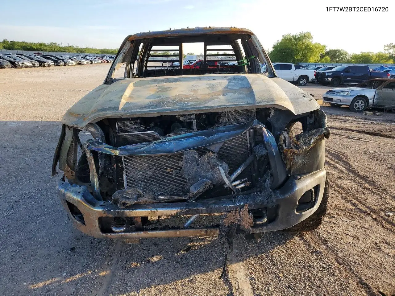 2012 Ford F250 Super Duty VIN: 1FT7W2BT2CED16720 Lot: 55633376