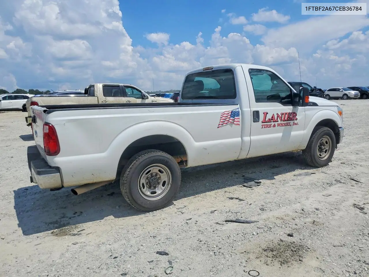 2012 Ford F250 VIN: 1FTBF2A67CEB36784 Lot: 56478066