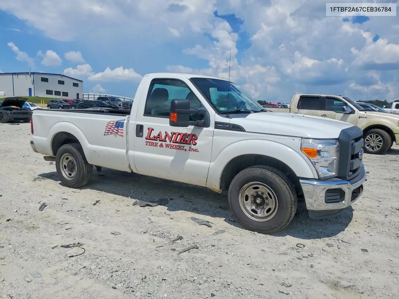 2012 Ford F250 VIN: 1FTBF2A67CEB36784 Lot: 56478066