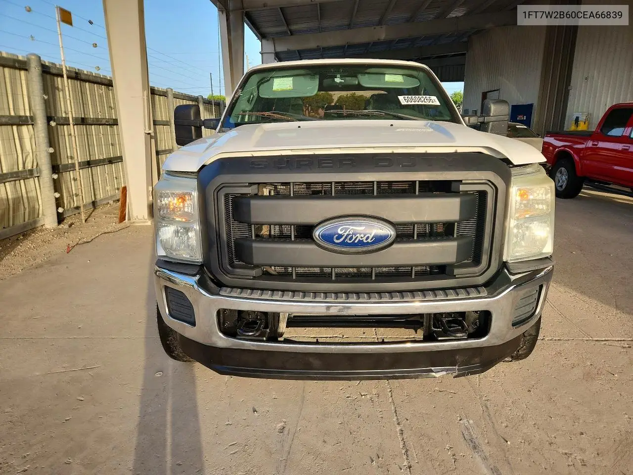 2012 Ford F250 Super Duty VIN: 1FT7W2B60CEA66839 Lot: 60608266