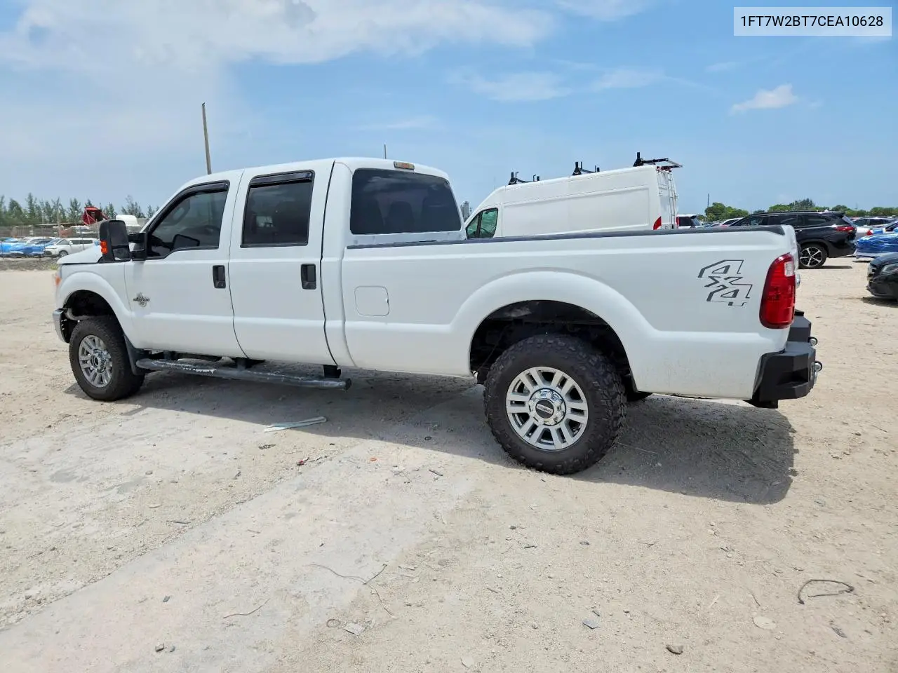 2012 Ford F250 Super Duty VIN: 1FT7W2BT7CEA10628 Lot: 61549626