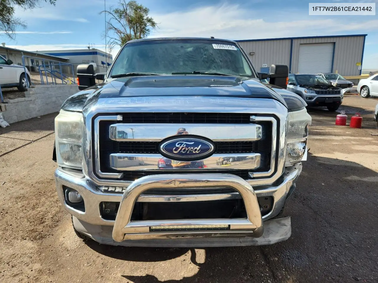 1FT7W2B61CEA21442 2012 Ford F250 Super Duty