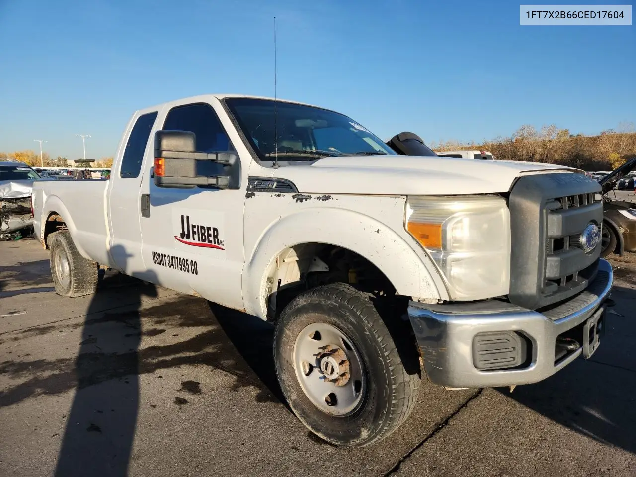 1FT7X2B66CED17604 2012 Ford F250 Super Duty