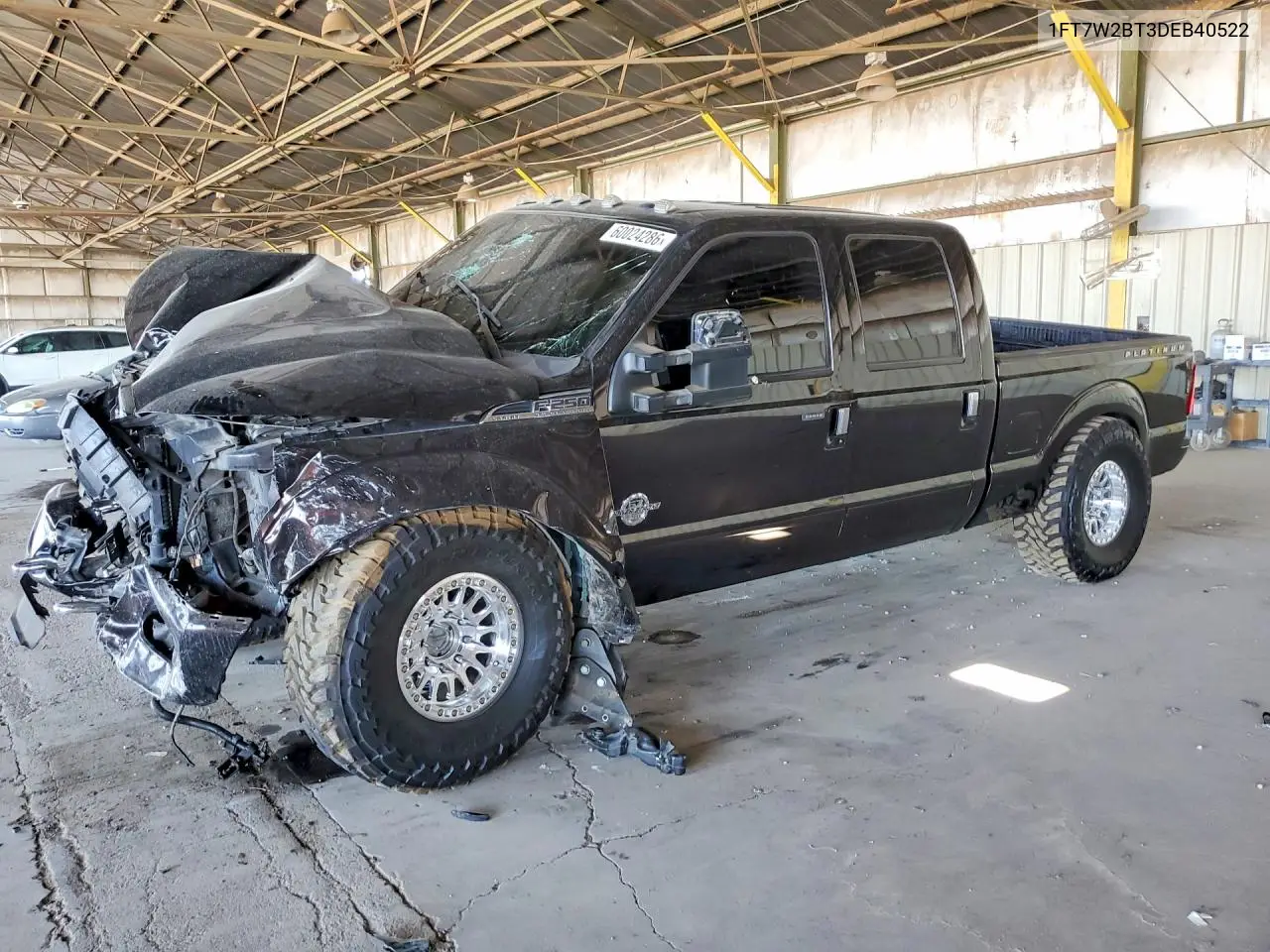 2013 Ford F250 Super Duty VIN: 1FT7W2BT3DEB40522 Lot: 60024286