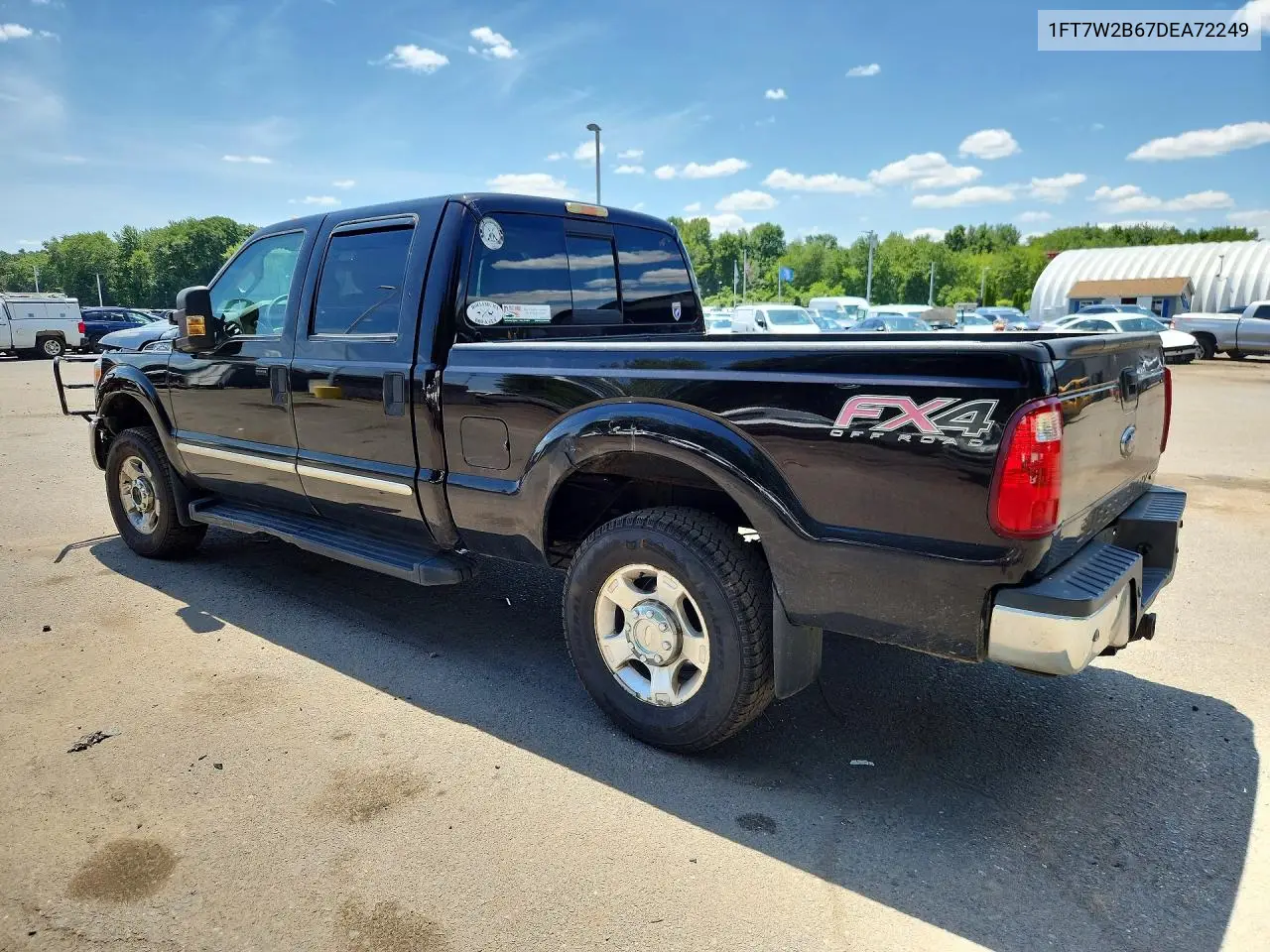 2013 Ford F250 Super Duty VIN: 1FT7W2B67DEA72249 Lot: 61120276