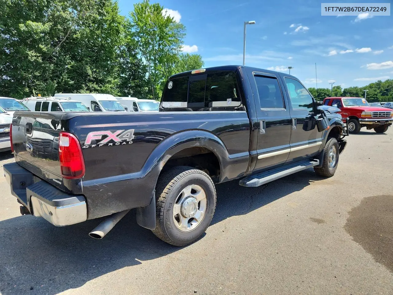 2013 Ford F250 Super Duty VIN: 1FT7W2B67DEA72249 Lot: 61120276