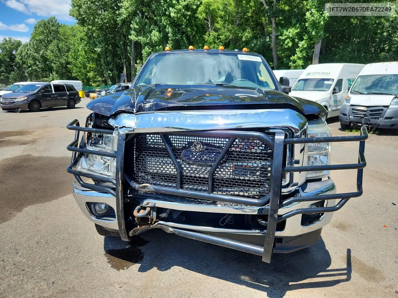 2013 Ford F250 Super Duty VIN: 1FT7W2B67DEA72249 Lot: 61120276