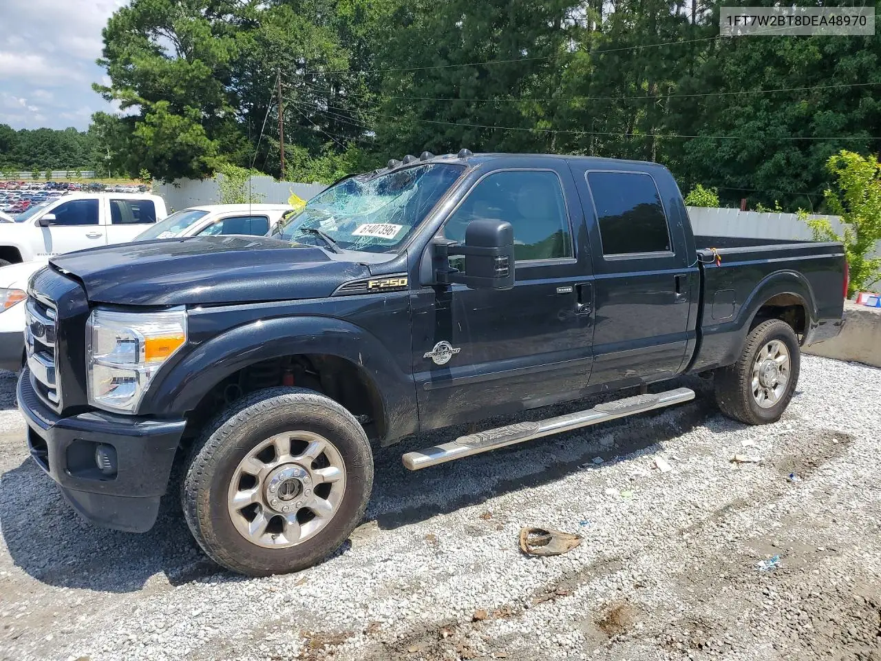 2013 Ford F250 Super Duty VIN: 1FT7W2BT8DEA48970 Lot: 61407396