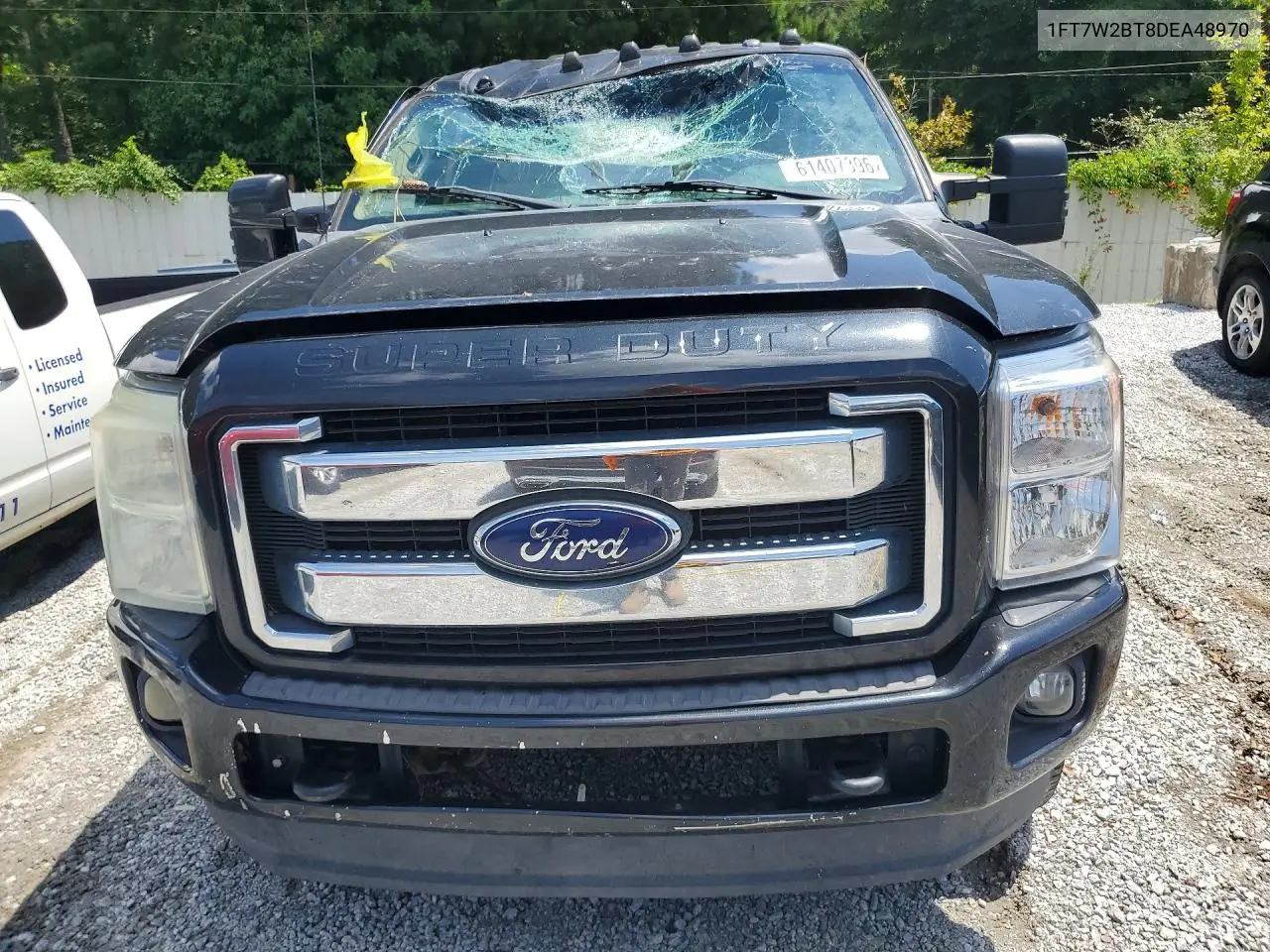 2013 Ford F250 Super Duty VIN: 1FT7W2BT8DEA48970 Lot: 61407396