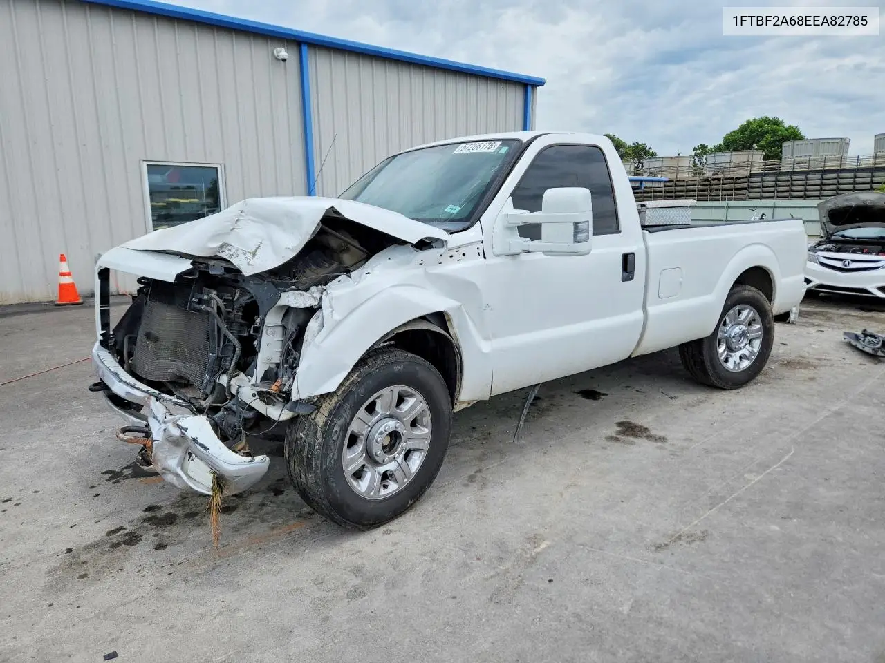 2014 Ford F250 Super Duty VIN: 1FTBF2A68EEA82785 Lot: 57266176