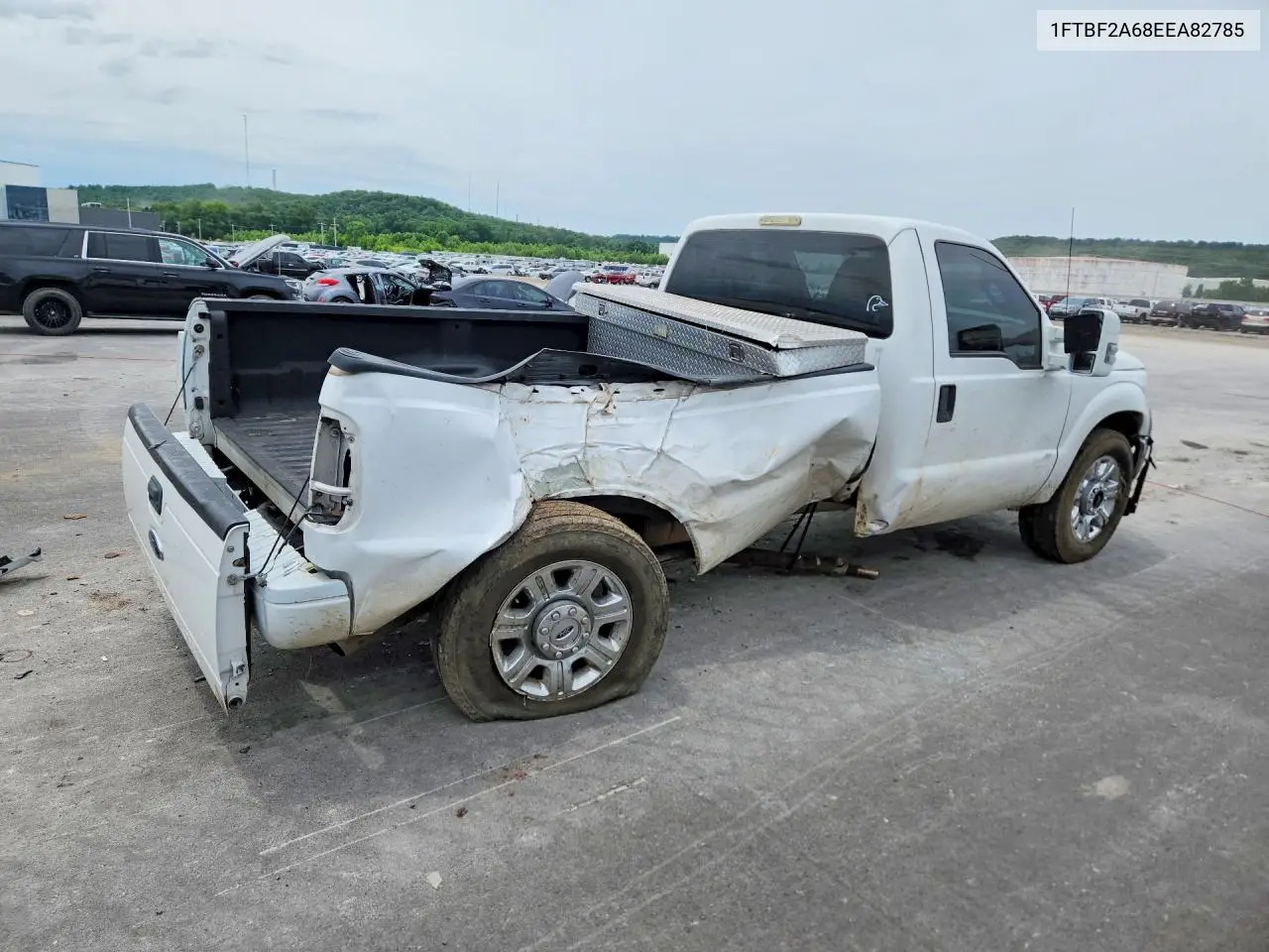 2014 Ford F250 Super Duty VIN: 1FTBF2A68EEA82785 Lot: 57266176
