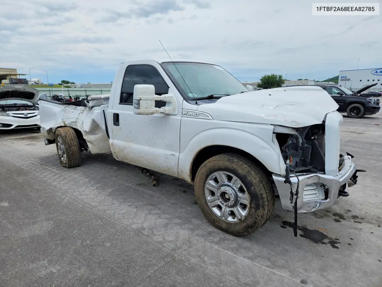 2014 Ford F250 Super Duty VIN: 1FTBF2A68EEA82785 Lot: 57266176