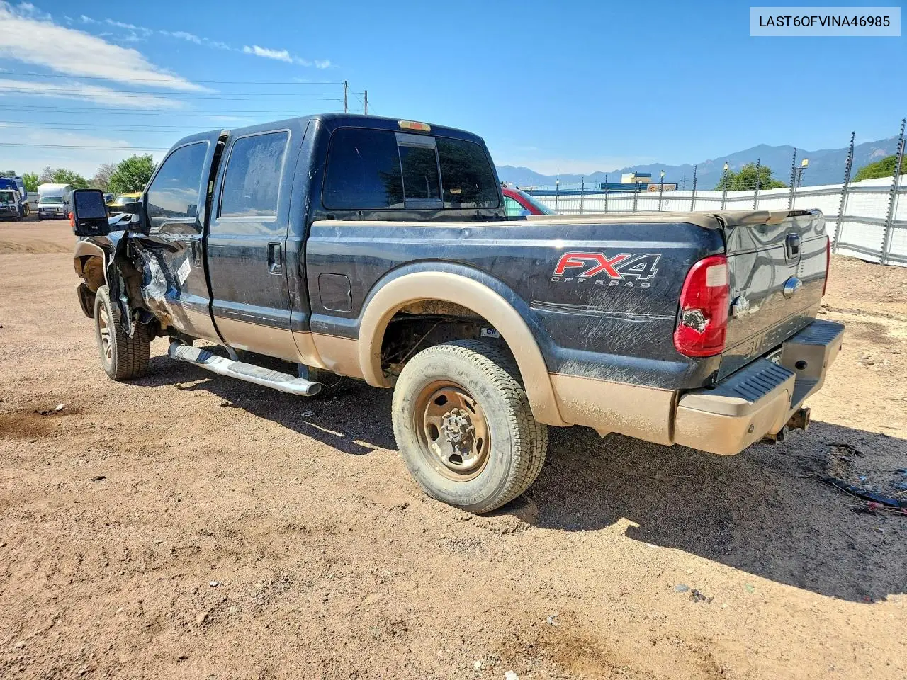 2014 Ford F250 Super Duty VIN: 1FT7W2BT9EEA46985 Lot: 59993276