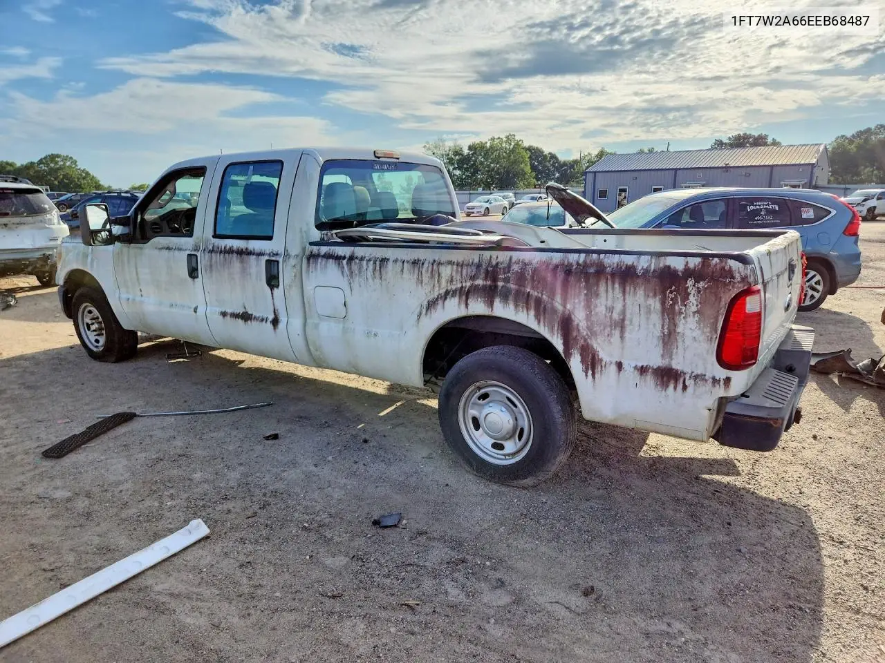 2014 Ford F250 Super Duty VIN: 1FT7W2A66EEB68487 Lot: 60885696
