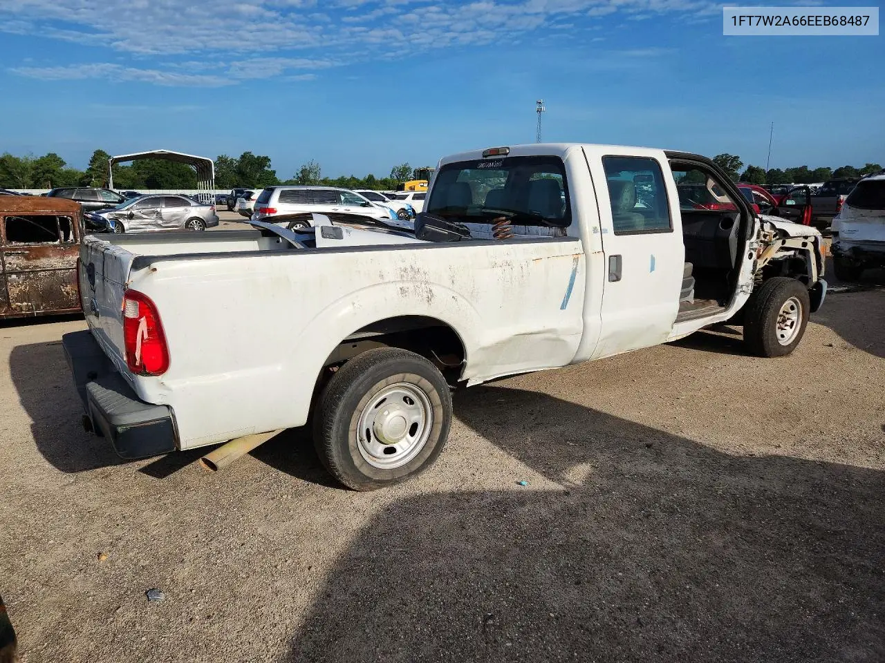 2014 Ford F250 Super Duty VIN: 1FT7W2A66EEB68487 Lot: 60885696