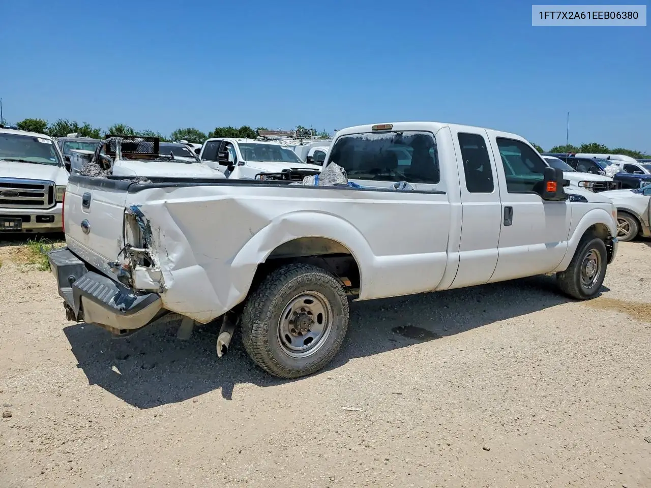 2014 Ford F250 Super Duty VIN: 1FT7X2A61EEB06380 Lot: 61631576