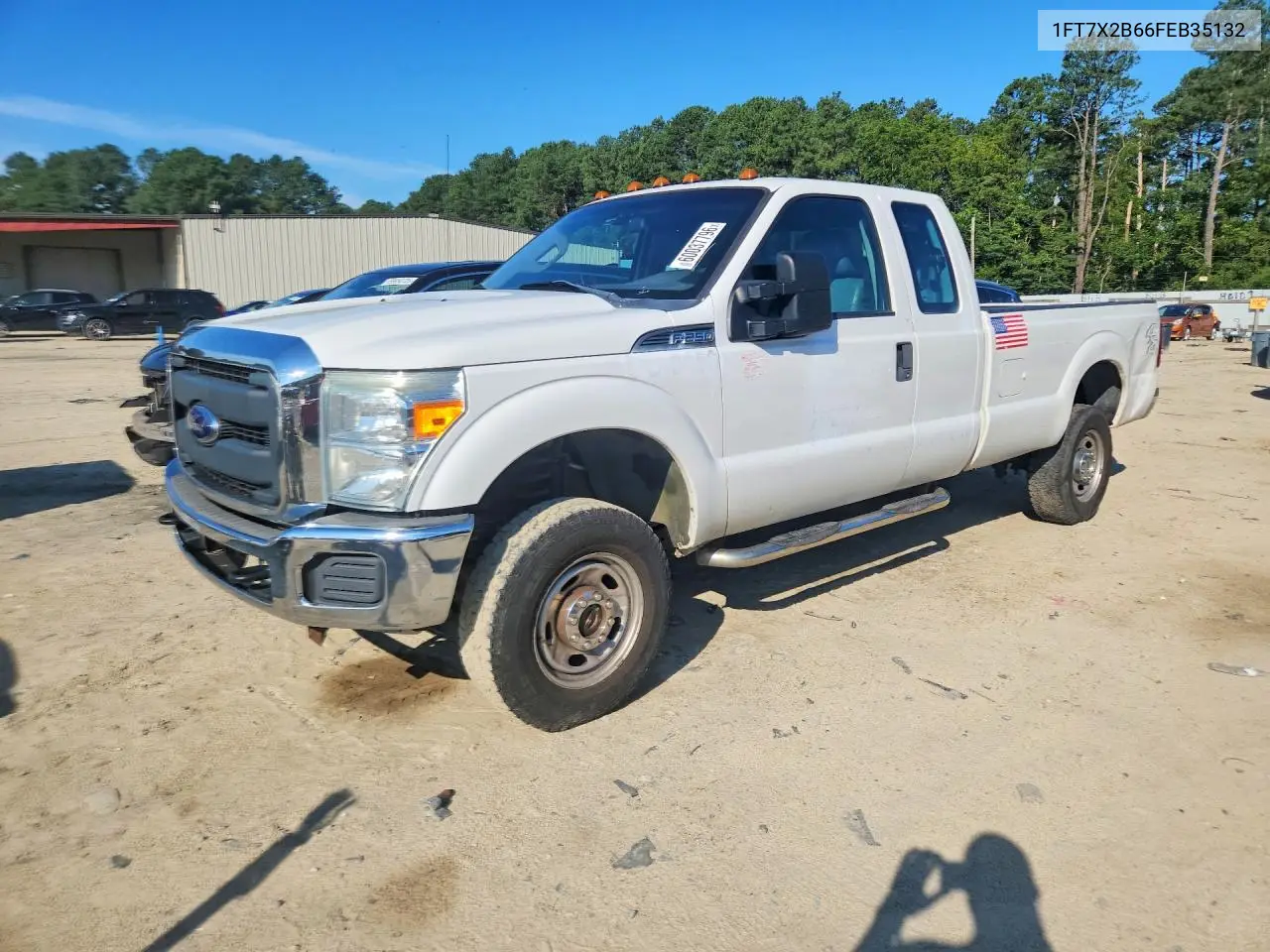 2015 Ford F250 Super Duty VIN: 1FT7X2B66FEB35132 Lot: 60037796
