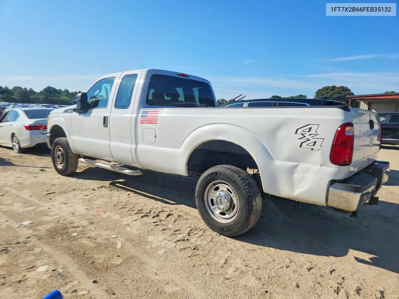 2015 Ford F250 Super Duty VIN: 1FT7X2B66FEB35132 Lot: 60037796