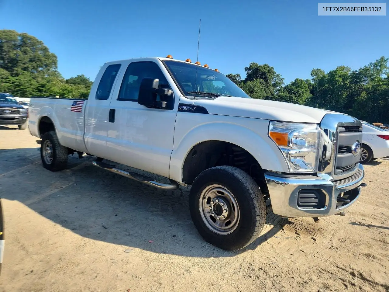 2015 Ford F250 Super Duty VIN: 1FT7X2B66FEB35132 Lot: 60037796