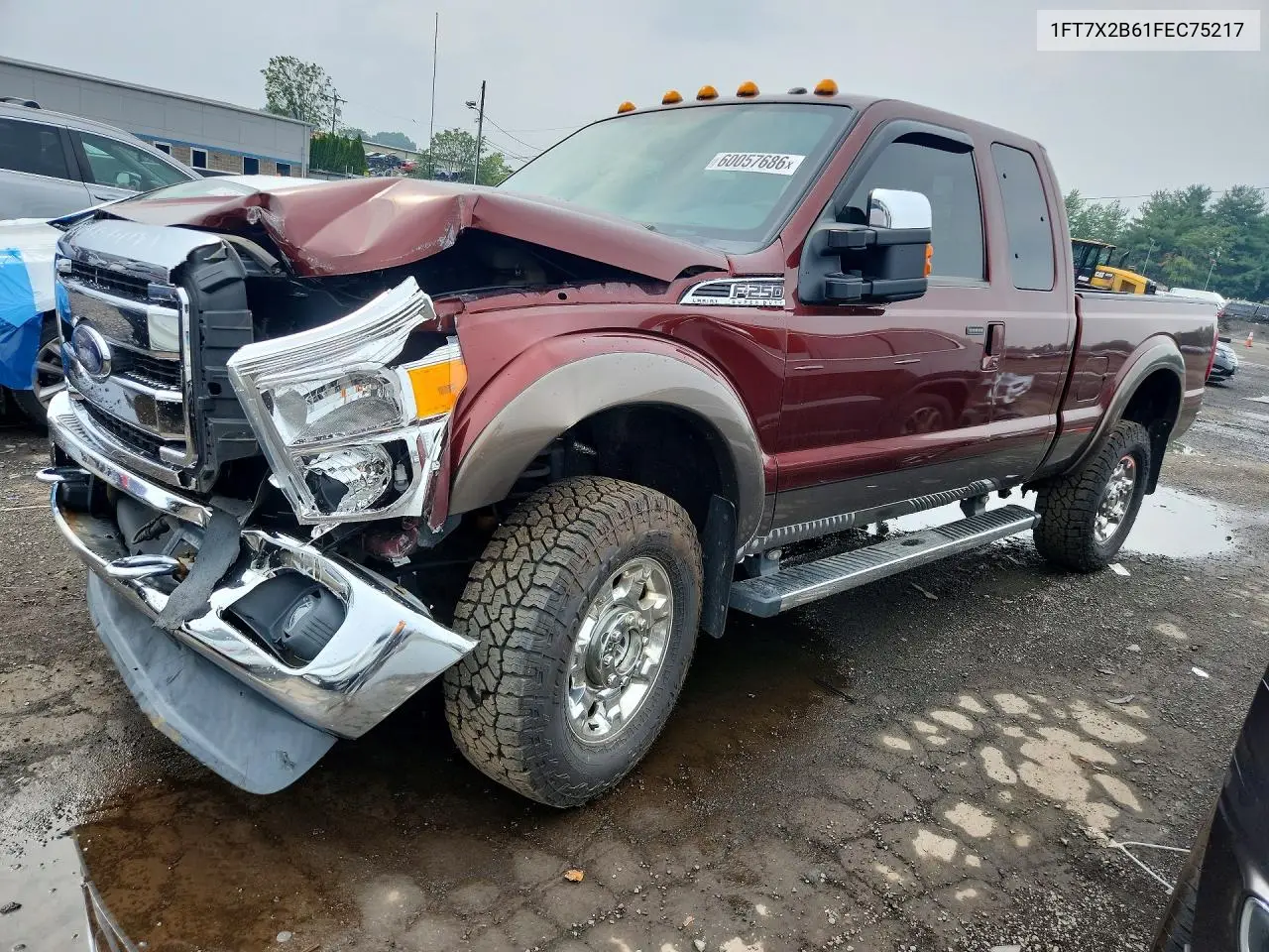 2015 Ford F250 Super Duty VIN: 1FT7X2B61FEC75217 Lot: 60057686