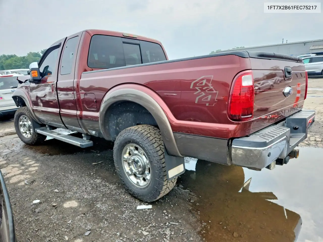 2015 Ford F250 Super Duty VIN: 1FT7X2B61FEC75217 Lot: 60057686