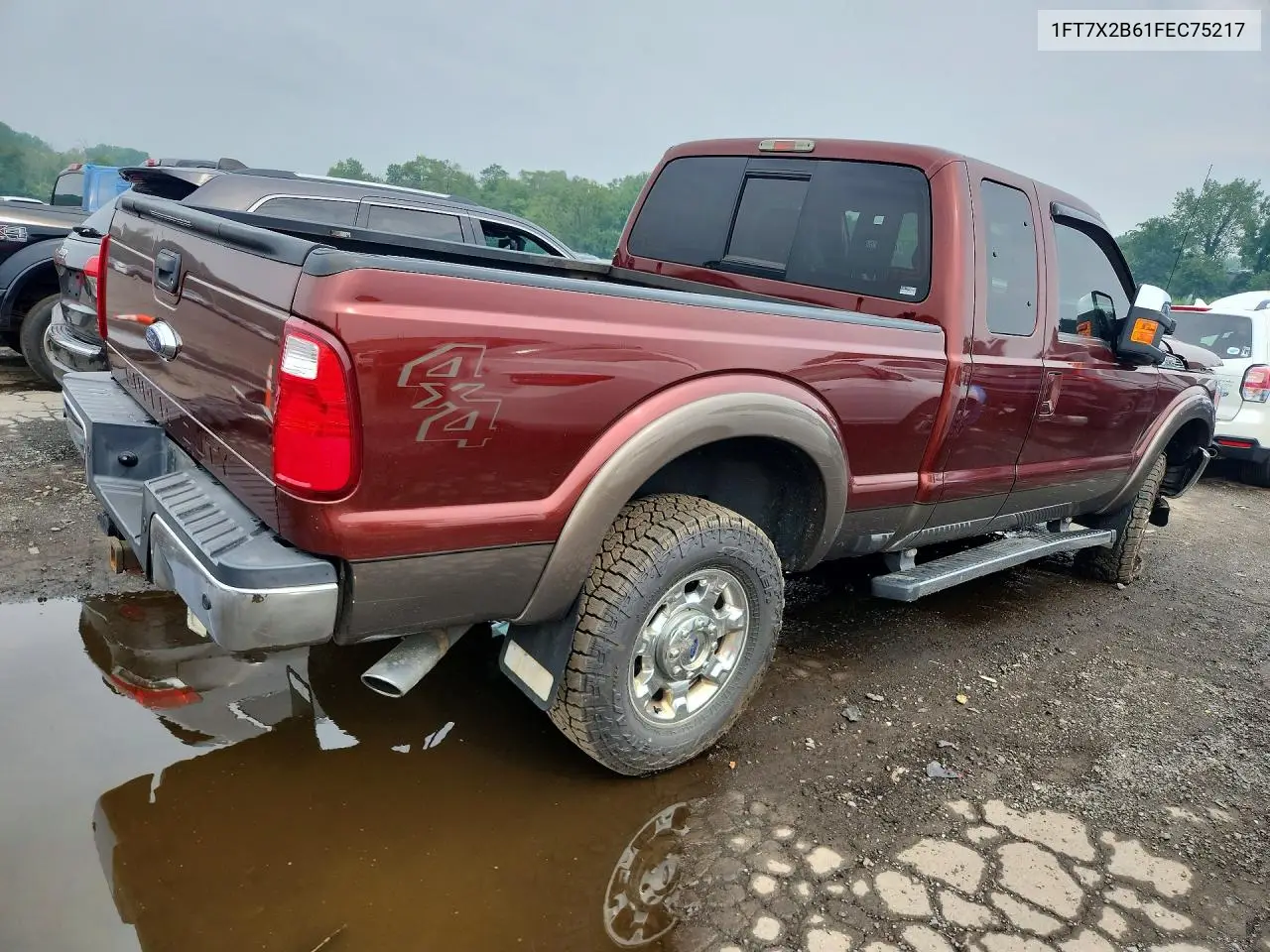 2015 Ford F250 Super Duty VIN: 1FT7X2B61FEC75217 Lot: 60057686
