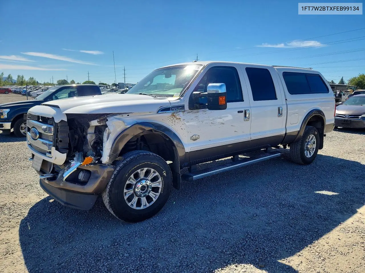 2015 Ford F250 Super Duty VIN: 1FT7W2BTXFEB99134 Lot: 60228306