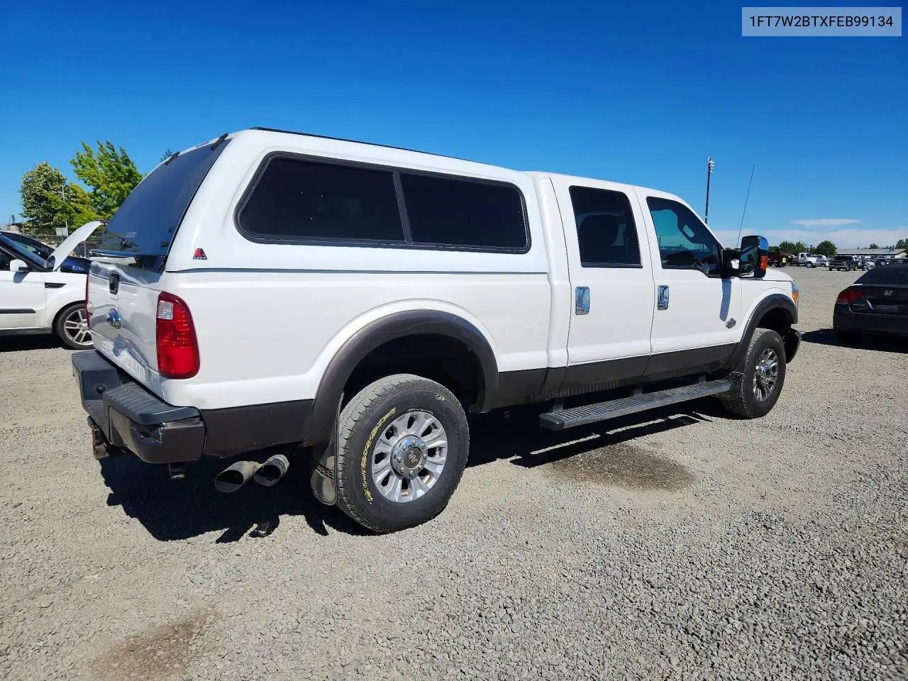 2015 Ford F250 Super Duty VIN: 1FT7W2BTXFEB99134 Lot: 60228306